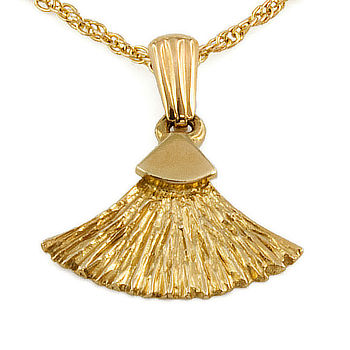 9ct gold 2.9g 22 inch Pendant with chain